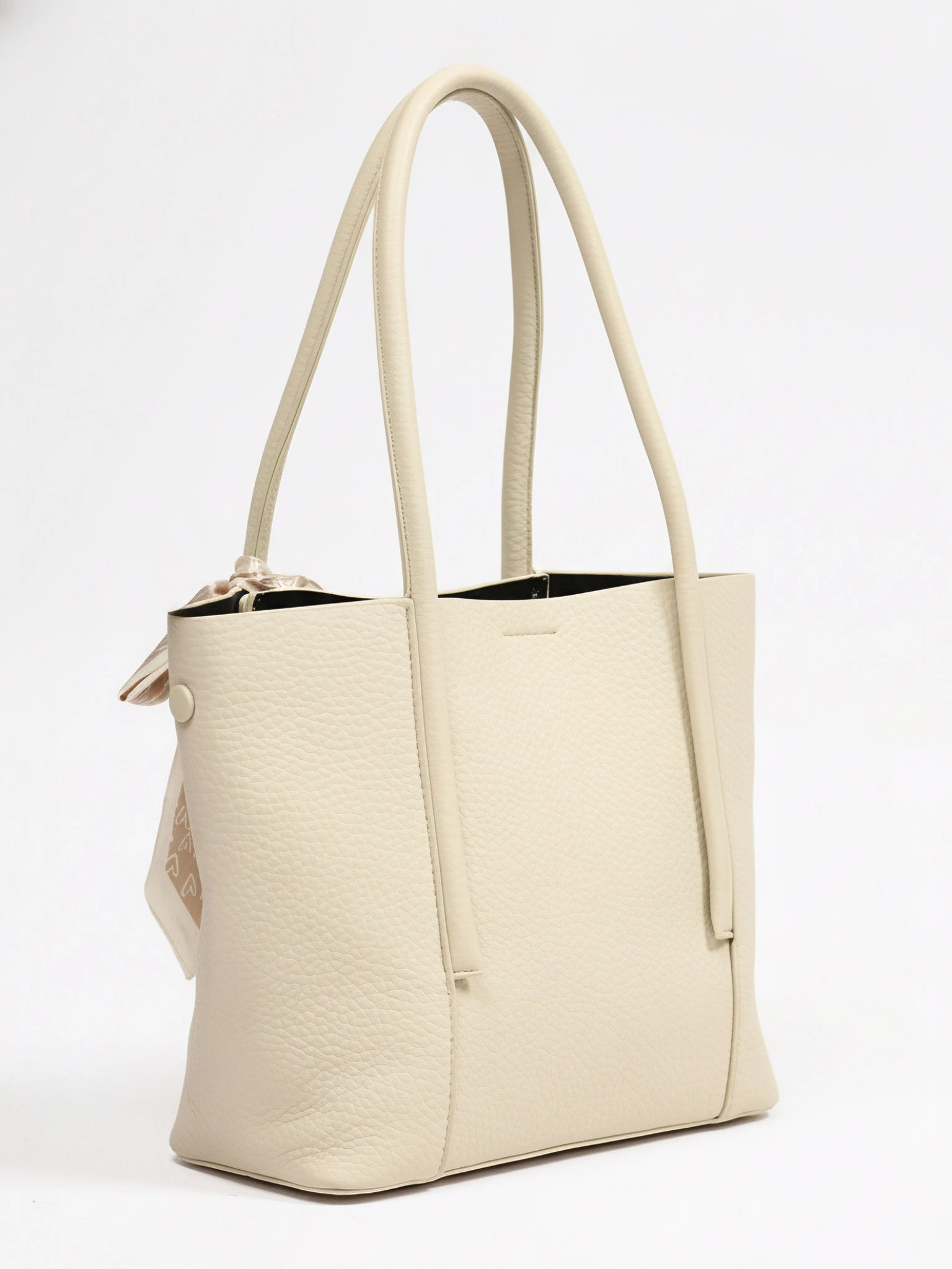 Сумка-тоут с декоративным платком в ассортименте